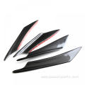 Carbon fibre front bumper spoiler combat wind knife